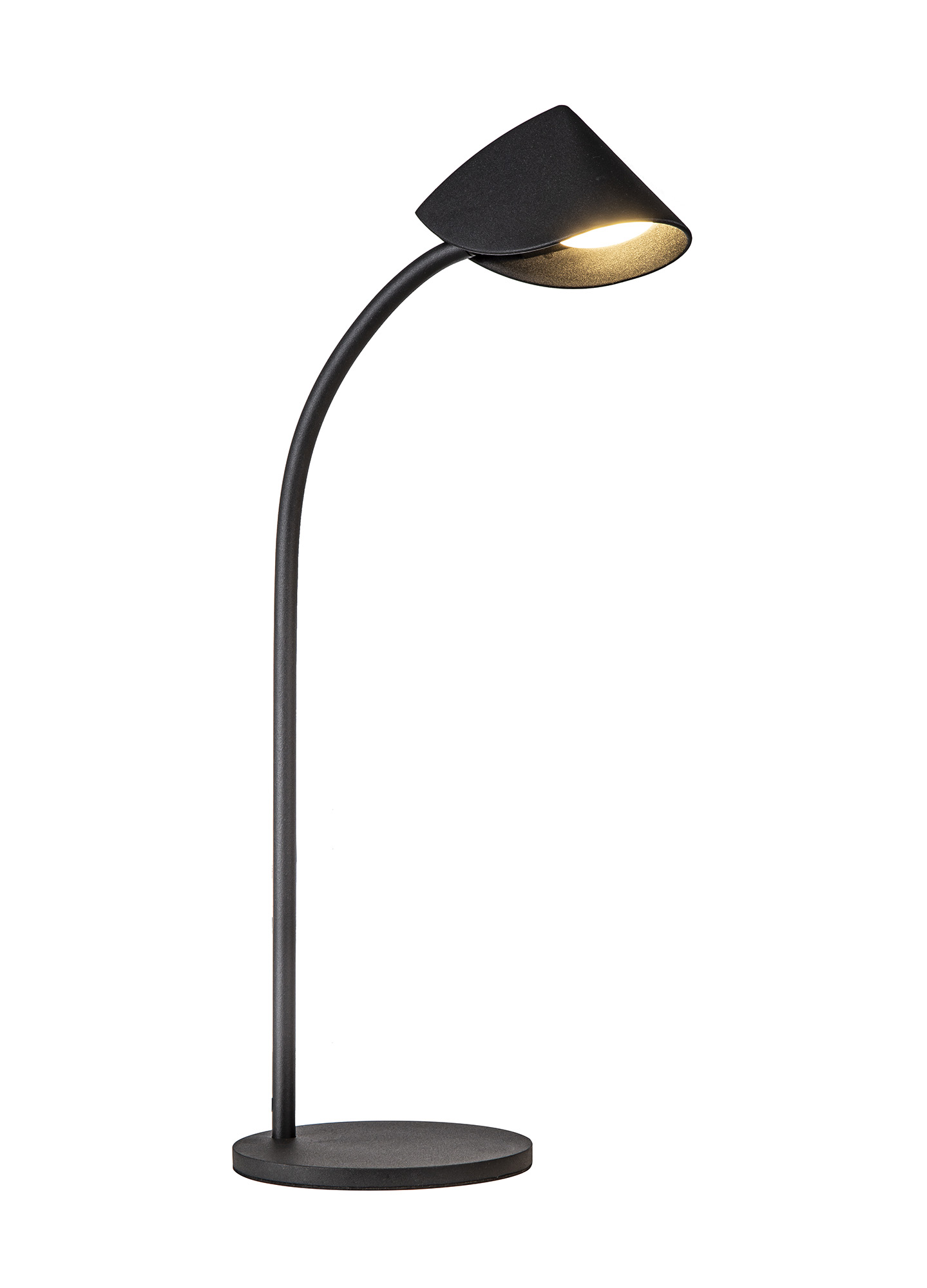 M7587  Capuccina 56cm Table Lamp 8.5W LED Black